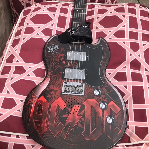 Paper jamz ac dc guitar sales
